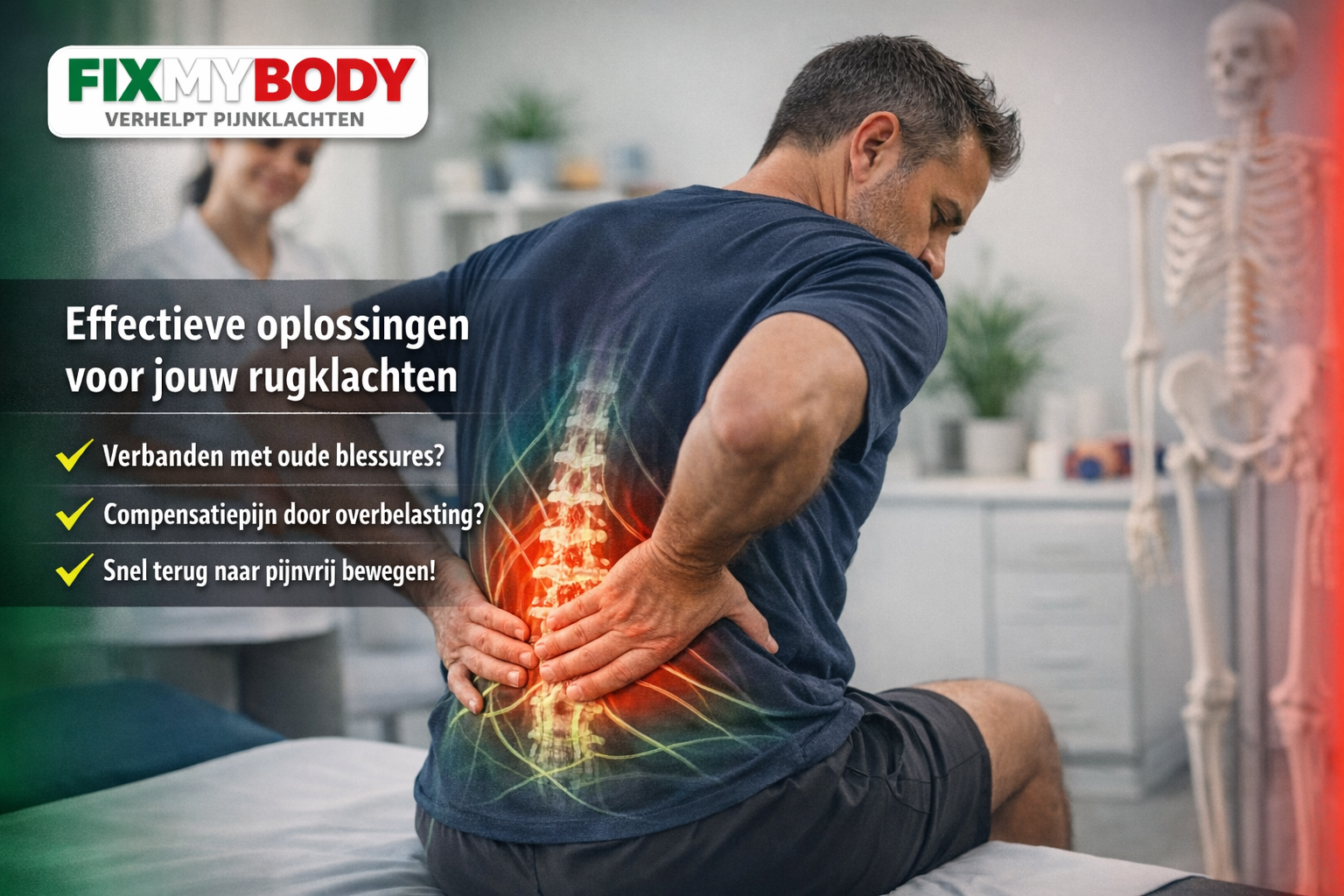 Rugoefeningen Fixmybody